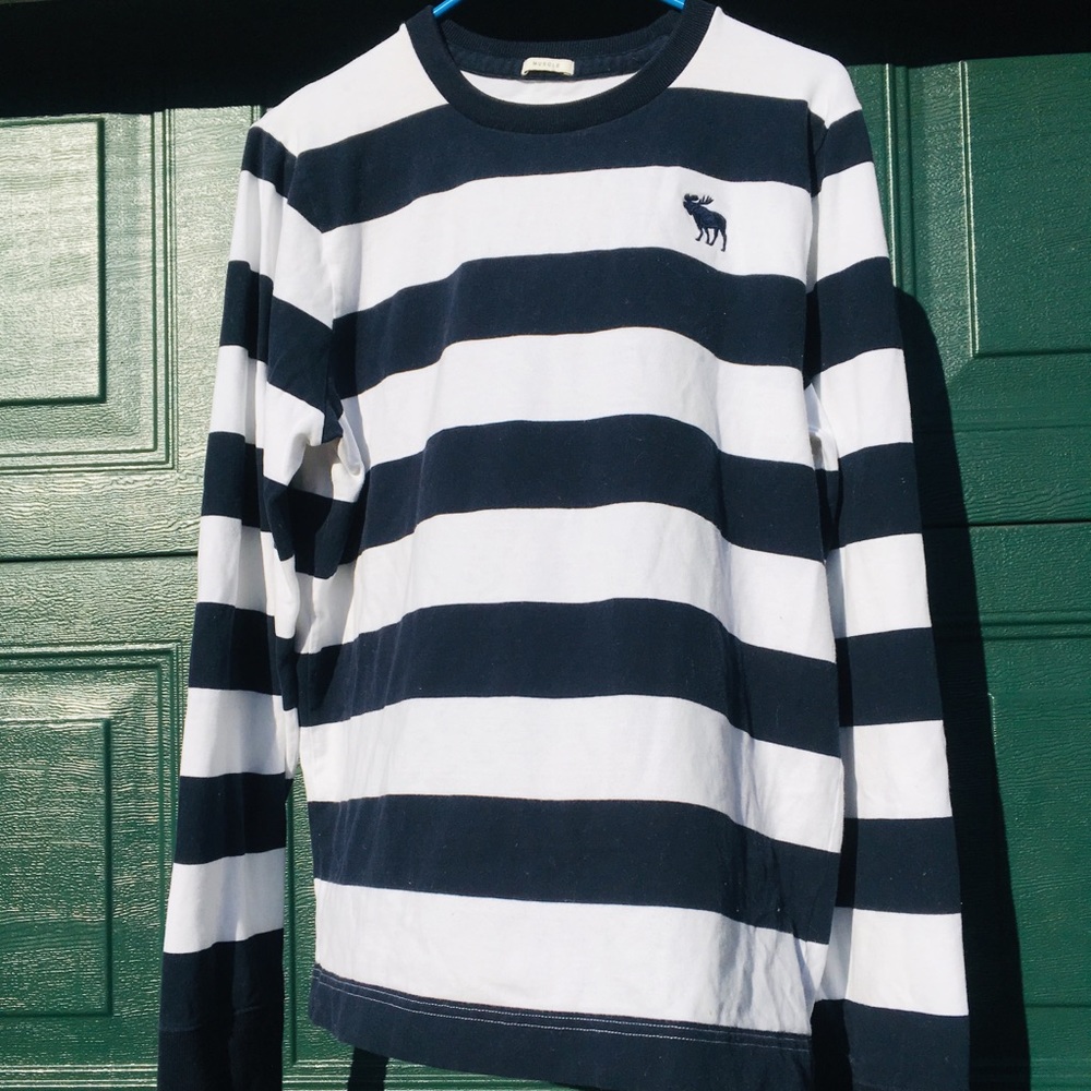 Abercrombie and Fitch Muscle shirt stripped